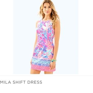 Lilly pulitzer size 0 mila shift dress